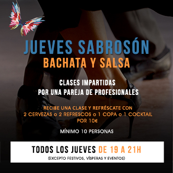 JUEVES SABROSÓN - Bachata y Salsa